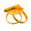 Braccialetti silicone incisi