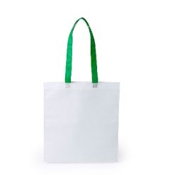 Borsa in TNT personalizzata, verde, TNT 70 g/m2, 36 x 40 cm