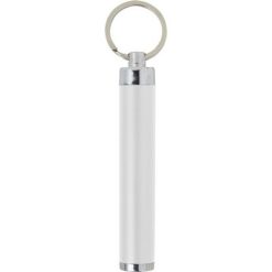 Torcia LED tascabile bianco, ABS, acciaio, 1,5 x 8,7 cm