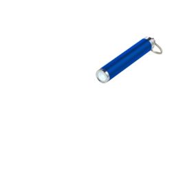 Torcia LED tascabile blu, ABS, metallo, Ø 1,4 x 8,5 cm