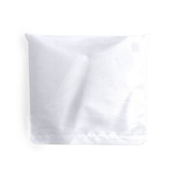 Borsa pieghevole personalizzata in poliestere, bianco, poliestere 190T, 45 x 35 cm