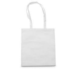 Borsa in TNT personalizzata, bianco, TNT 80 g/m2, 37 x 41 x 0,3 cm