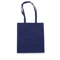 Borsa in TNT personalizzata, blu scuro, TNT 80 g/m2, 37 x 41 x 0,3 cm