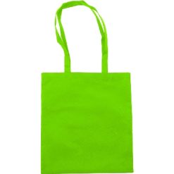 Borsa in TNT personalizzata, verde chiaro, TNT 80 g/m2, 37 x 41 x 0,3 cm