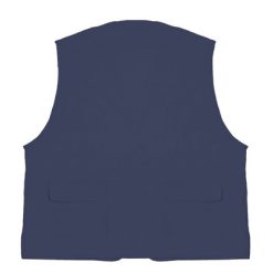 Gilet personalizzati, blu scuro, 35% cotone, 65% poliestere, misure: L, XL, XXL