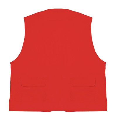 Gilet personalizzati, rosso, 35% cotone, 65% poliestere, misure: L, XL, XXL