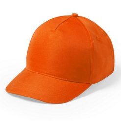Cappellini personalizzati, taglia bambino arancione, microfibra, poliestere, Ø17 cm