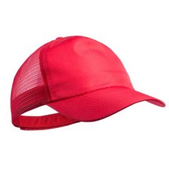 Cappellini personalizzati rosso, microfibra, poliestere, Ø58 cm
