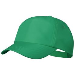 Cappellini personalizzati con PET riciclato verde, con PET riciclato 180 g/m2, Ø18,5 cm