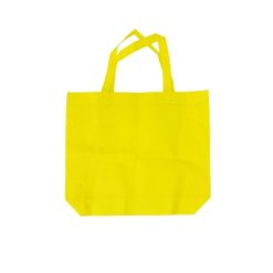 Borsa in TNT personalizzata, giallo, TNT 80 g/m2, 40 x 35 x 10 cm