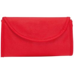 Borsa in TNT personalizzata, pieghevole, rosso, TNT 70 g/m2, 38 x 42 cm