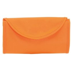 Borsa in TNT personalizzata, pieghevole, arancione, TNT 70 g/m2, 38 x 42 cm