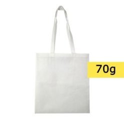 Borsa in TNT personalizzata, bianco, TNT 70 g/m2, 36 x 40 cm