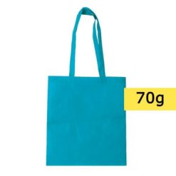 Borsa in TNT personalizzata, azzurro, TNT 70 g/m2, 36 x 40 cm