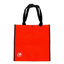 Borsa in PP (polipropilene) personalizzata, rosso, PP-tessuto120 g/m2, 38 x 38 x 12 cm