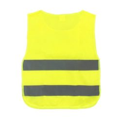 Gilet personalizzati, taglia bambino , giallo, poliestere, 37,5 x 44,5 cm