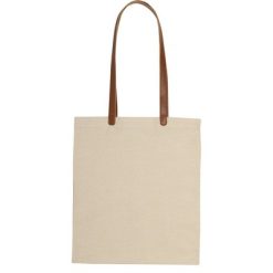 Borse in tessuto personalizzate neutro, 100% cotone 220 g/m2, PU, 37 x 41 cm