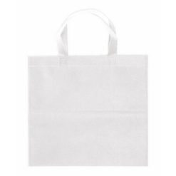 Borsa in TNT personalizzata, bianco, TNT 70 g/m2, 38 x 35 cm