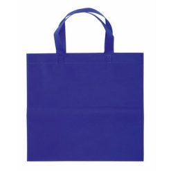 Borsa in TNT personalizzata, blu scuro, TNT 70 g/m2, 38 x 35 cm