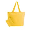 Borsa in poliestere, giallo, poliestere 600D, 47 x 34 x 12,5 cm
