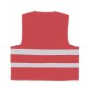 Gilet personalizzati, rosso, poliestere (reticolato), 60 x 69 cm