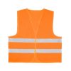 Gilet personalizzati, arancione, poliestere (reticolato), 60 x 69 cm
