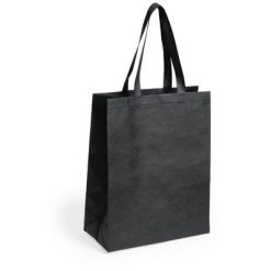 Borsa in TNT personalizzata, nero, TNT 70 g/m2, 32 x 42 x 15 cm