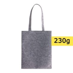 Torba filcowa, grigio, filc 230 g/m2, 33 x 42 cm