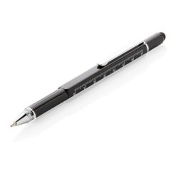 Penne personalizzate multifunzionali, nero, alluminio, 1,3 x 15 cm