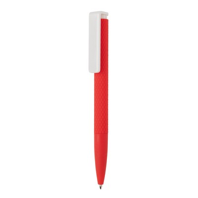 Penne personalizzate X7, rosso, bianco, ABS, PC, 14 x ø 1.1 cm