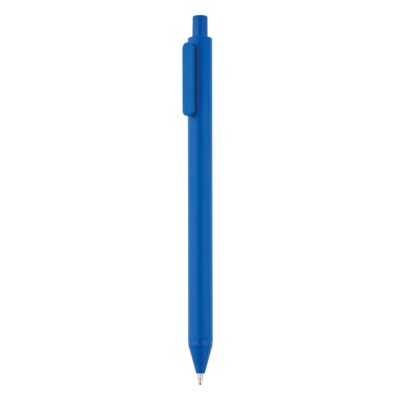 Penne personalizzate X1, blu, ABS, 14,3 x Ø 1,1 cm.