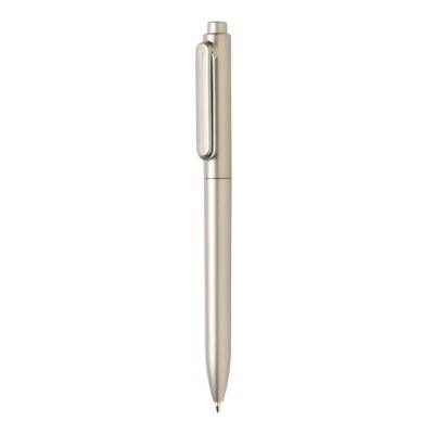 Penne personalizzate X6, grigio, ABS, metallo, 14,9 x Ø1,1 cm