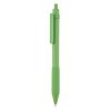 Penne personalizzate X2, verde, ABS, 14,5 x Ø 1,0 cm.
