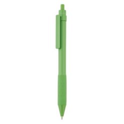 Penne personalizzate X2, verde, ABS, 14,5 x Ø 1,0 cm.