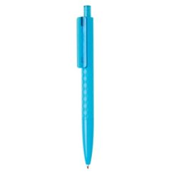 Penne personalizzate X3, blu, ABS, 14,0 x Ø 1,1 cm.