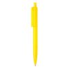 Penne personalizzate X3, giallo, ABS, 14,0 x Ø 1,1 cm.