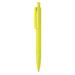 Penne personalizzate X3, verde lime, ABS, 14,0 x Ø 1,1 cm.