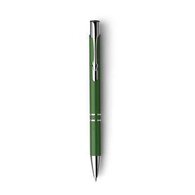 Penne personalizzate, verde chiaro, alluminio, Ø1 x 13,5 cm