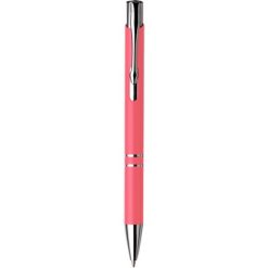 Penne personalizzate, rosa, alluminio, Ø1 x 13,5 cm