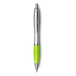Penne personalizzate, verde chiaro, plastica, Ø1,5 x 14 cm