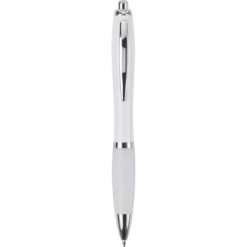 Penne personalizzate, bianco, plastica, Ø1,5 x 14 cm
