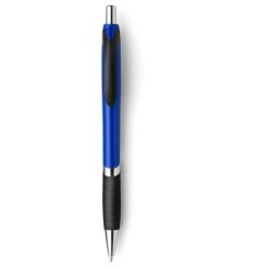Penne personalizzate, blu scuro, ABS, Ø1,2 x 14,2 cm
