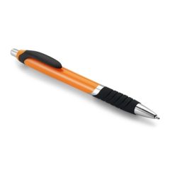 Penne personalizzate, arancione, ABS, Ø1,2 x 14,2 cm