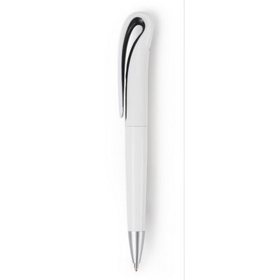 Penne personalizzate, nero, ABS, Ø1,3 x 14,7 cm