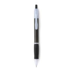 Penne personalizzate, nero, plastica, Ø1,2 x 14,3 cm