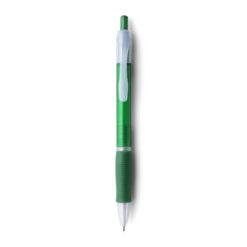 Penne personalizzate, verde, plastica, Ø1,2 x 14,3 cm