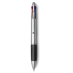 Penne personalizzate, ricarica multicolore, nero, plastica, Ø1,4 x 14,1 cm