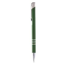 Penne personalizzate, verde, alluminio, Ø0,9 x 13,6 cm