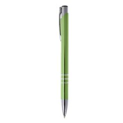 Penne personalizzate, verde chiaro, alluminio, Ø0,9 x 13,6 cm