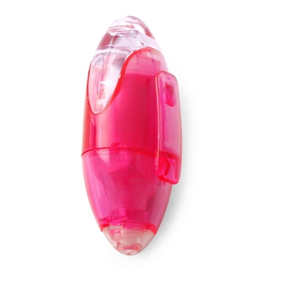 Evidenziatore personalizzato, rosa, plastica, 3 x 2,5 x 6,5 cm